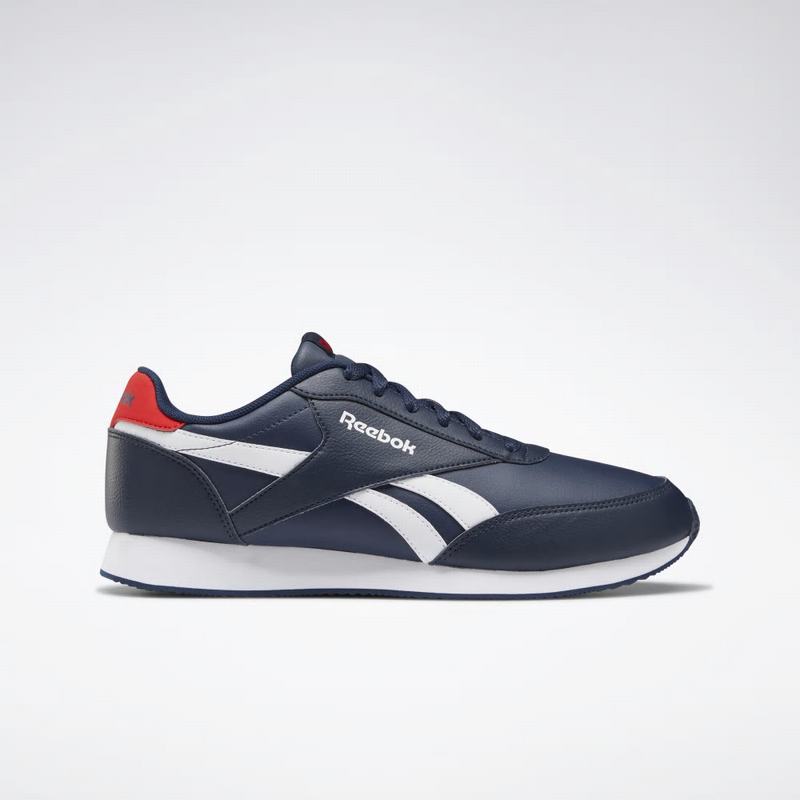 Tenisi Reebok Royal Classic Leather Joggers Barbati Bleumarin/Albi/Rosii Romania XO9106JU